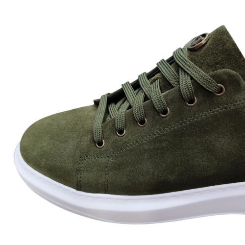 Tripy Haki Süet Büyük Numara  Erkek Ayakkabı