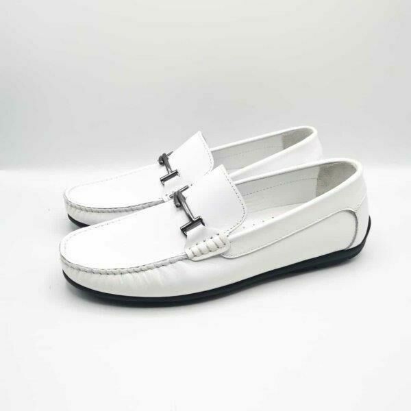 King Shoes AU3210  Beyaz Erkek Ayakkabısı