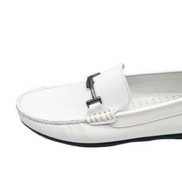 King Shoes AU3210  Beyaz Erkek Ayakkabısı