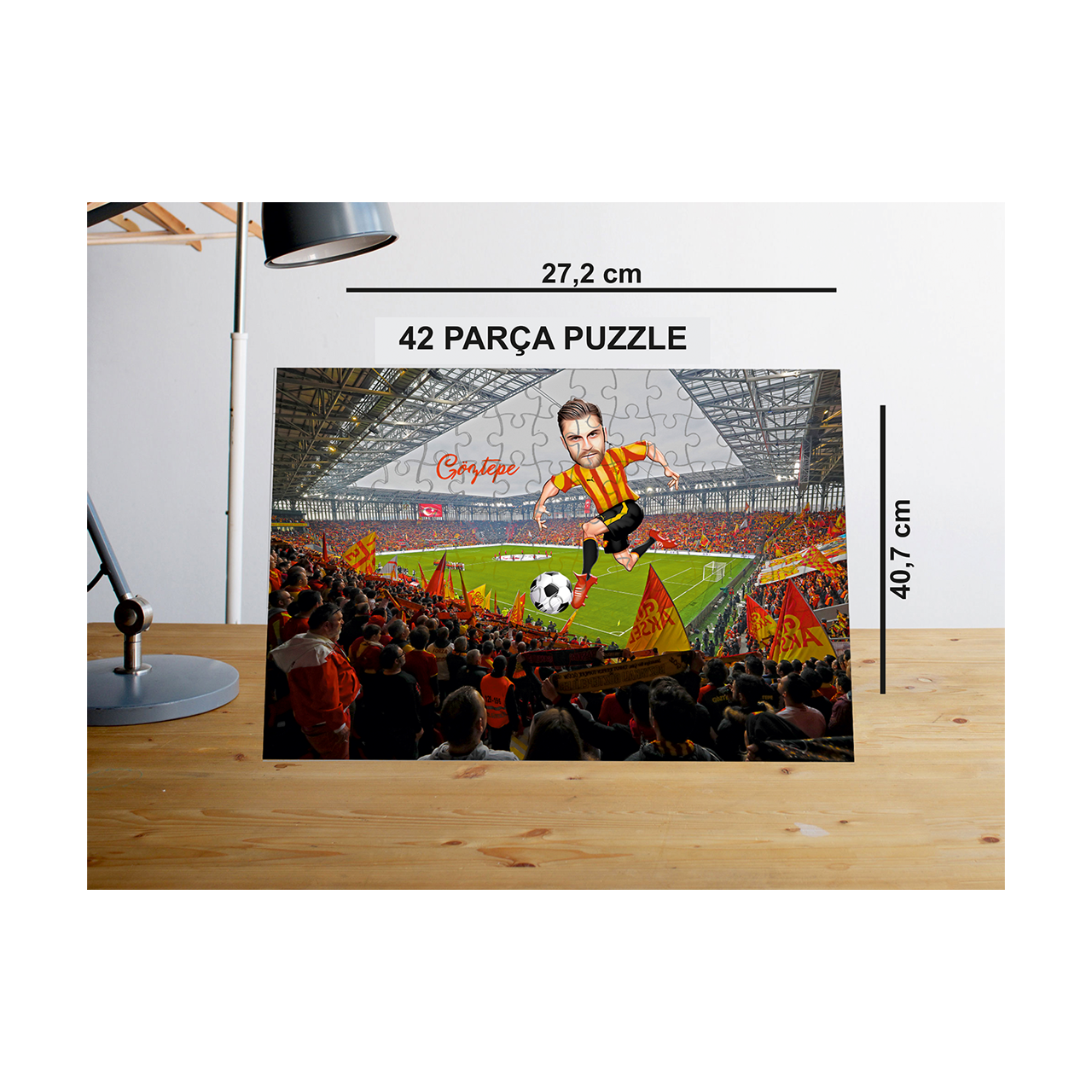 Göztepe 42 Parça Kişiye Özel Puzzle