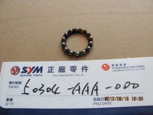 SYM LOWER STEEL BALLS AND RETAINER ASSY (FIDDLE 3 200-125-CROX-SYMPST200 )