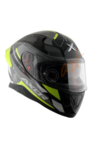 Axor Apex Turbine Kask Athena Grey Neon Yellow Gloss