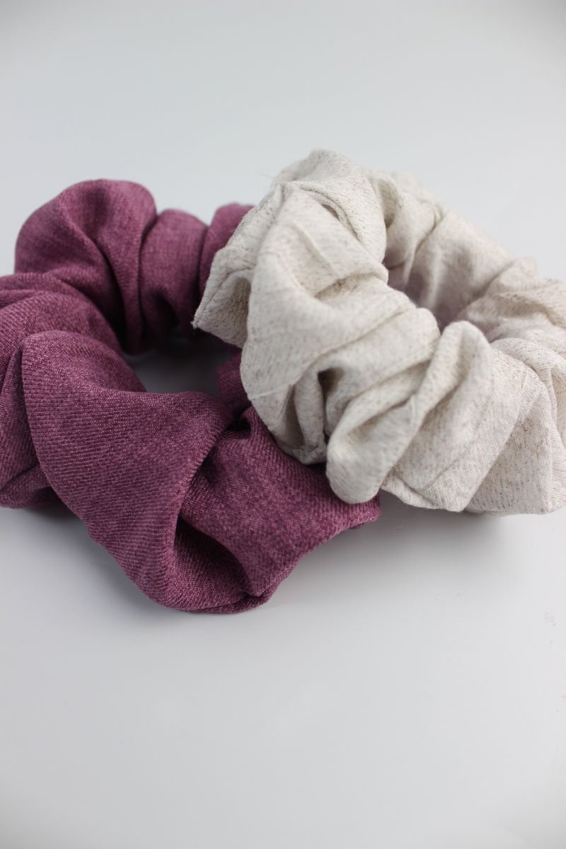 İkili Yumuşak Kumaş Lastik Toka Seti Simit Toka - Kardinal, Kemik