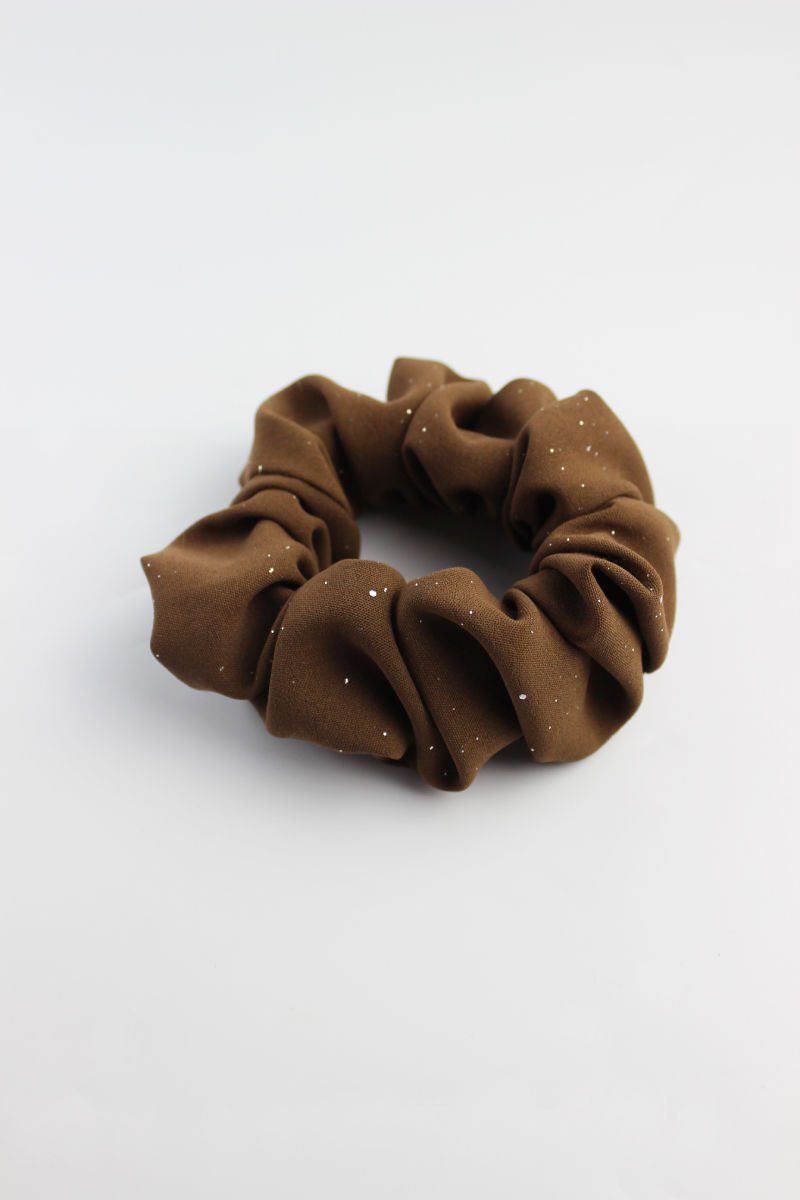 İkili Yumuşak Kumaş Lastik Toka Seti Simit Toka - Deniz Yeşili, Tarçın