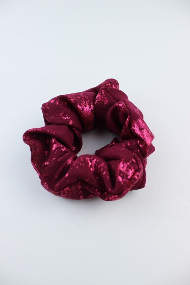 Simli Yumuşak Kumaş Lastik Toka Simit Toka - Mürdüm