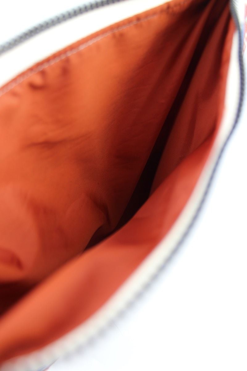 Kilim Desenli Çok İşlevli Kiremit El Çantası, Cüzdanı