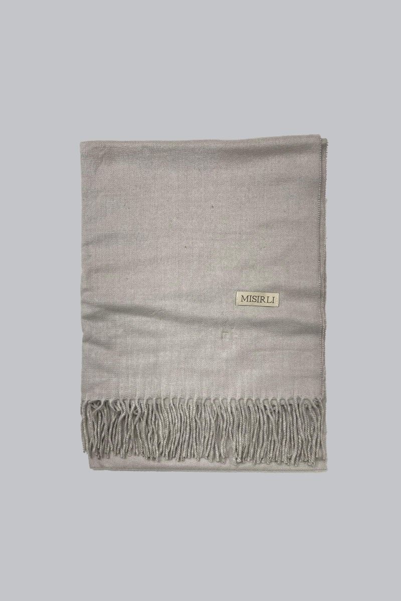 Yün Etol Omuz Şalı - Duman