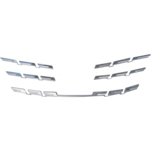 Renault Megane 4 Ön Panjur Krom Nikelajı  2020 Sonrası