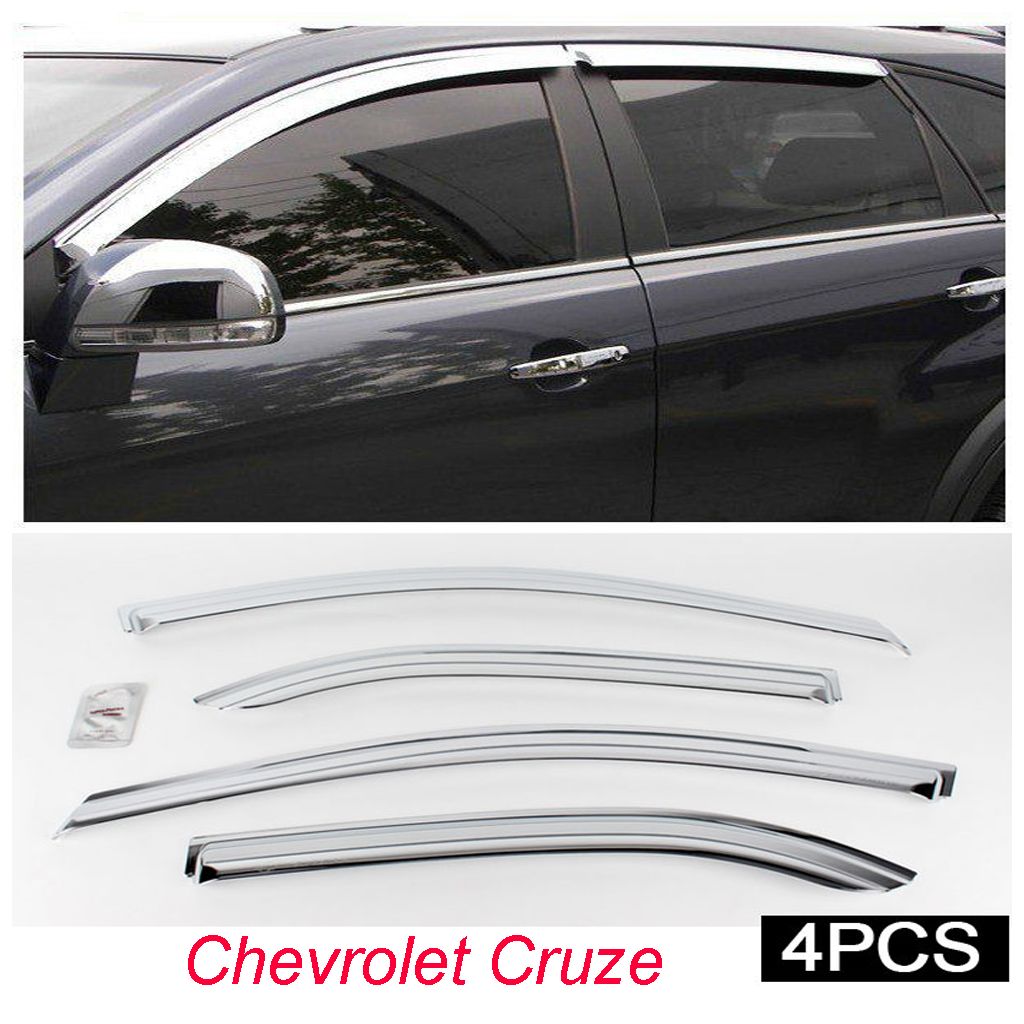 Chevrolet Cruze Cam Rüzgarlık Krom Nikelajlı Lüx