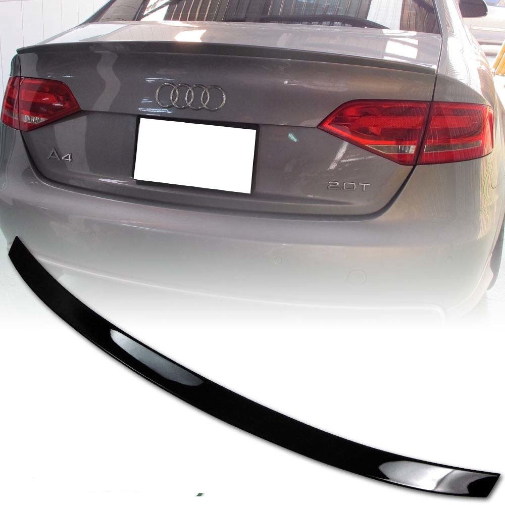 Audi A4 B8 Sedan Bagaj Üstü Spoiler Abs Plastik Makyajlı