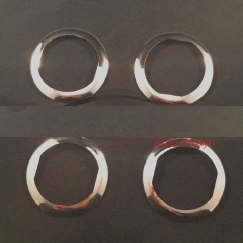 Dacia Duster İç Havalandırma Kromu Nikelajı 2010-2017