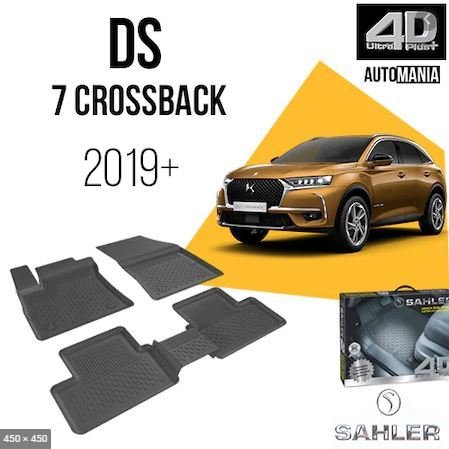 Citroen Ds7 Crossback Havuzlu Paspas 4,5D Sahler 2019 Sonrası