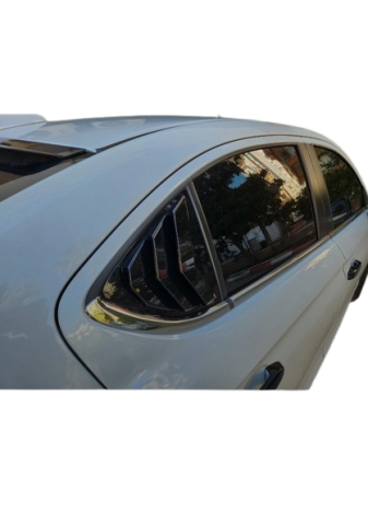Honda City Kelebek Cam Kaplama Vizörü Parlak Siyah 2021 Sonrası