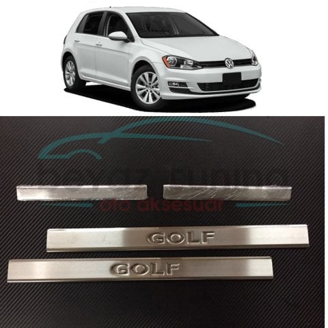 Volkswagen Golf 7 Kapı Eşiği Kromu Nikelajı