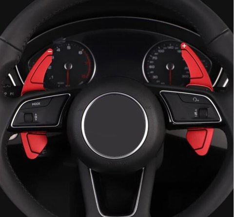 Audi A7 F1 Vites Kulakçık Paddle Shift 2012-2016 Kırmızı