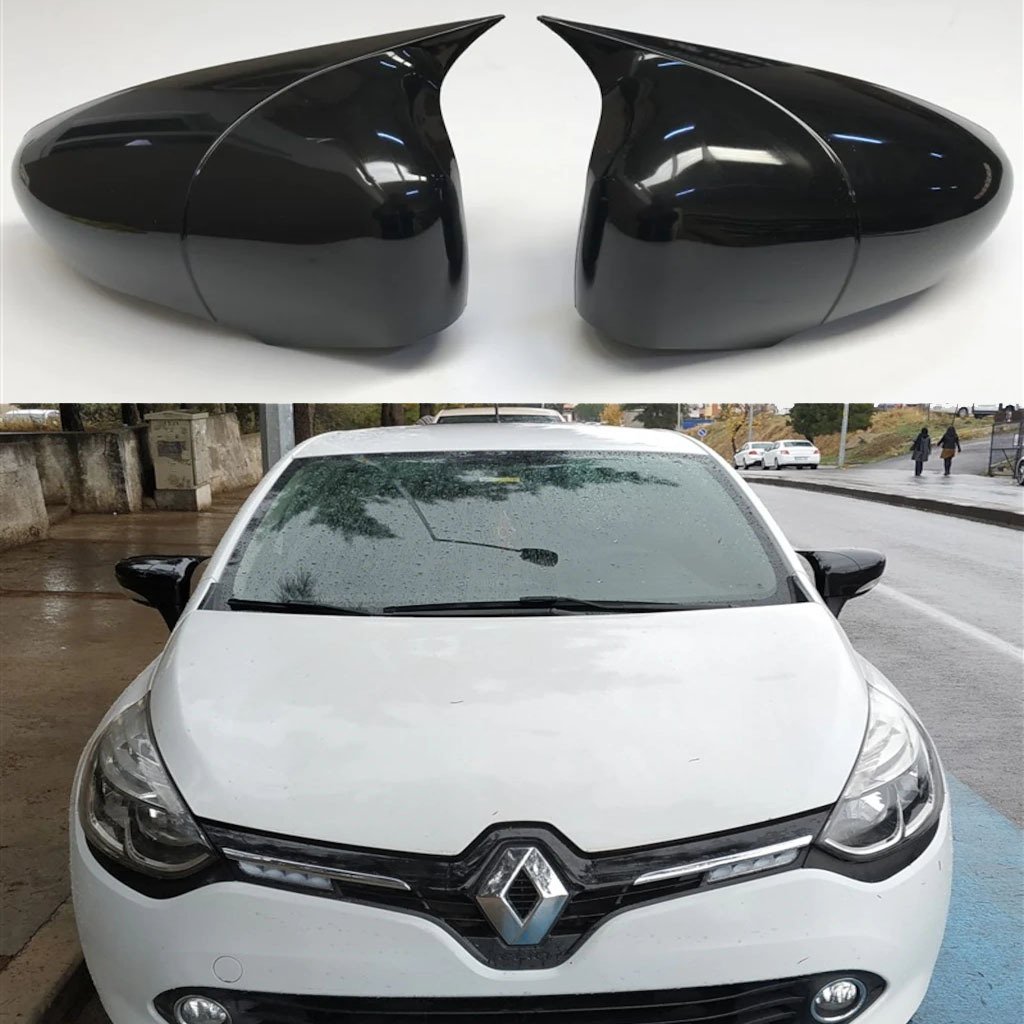 Renault Clio 4 Yarasa Ayna Kapağı Batman Parlak Siyah Piano Black