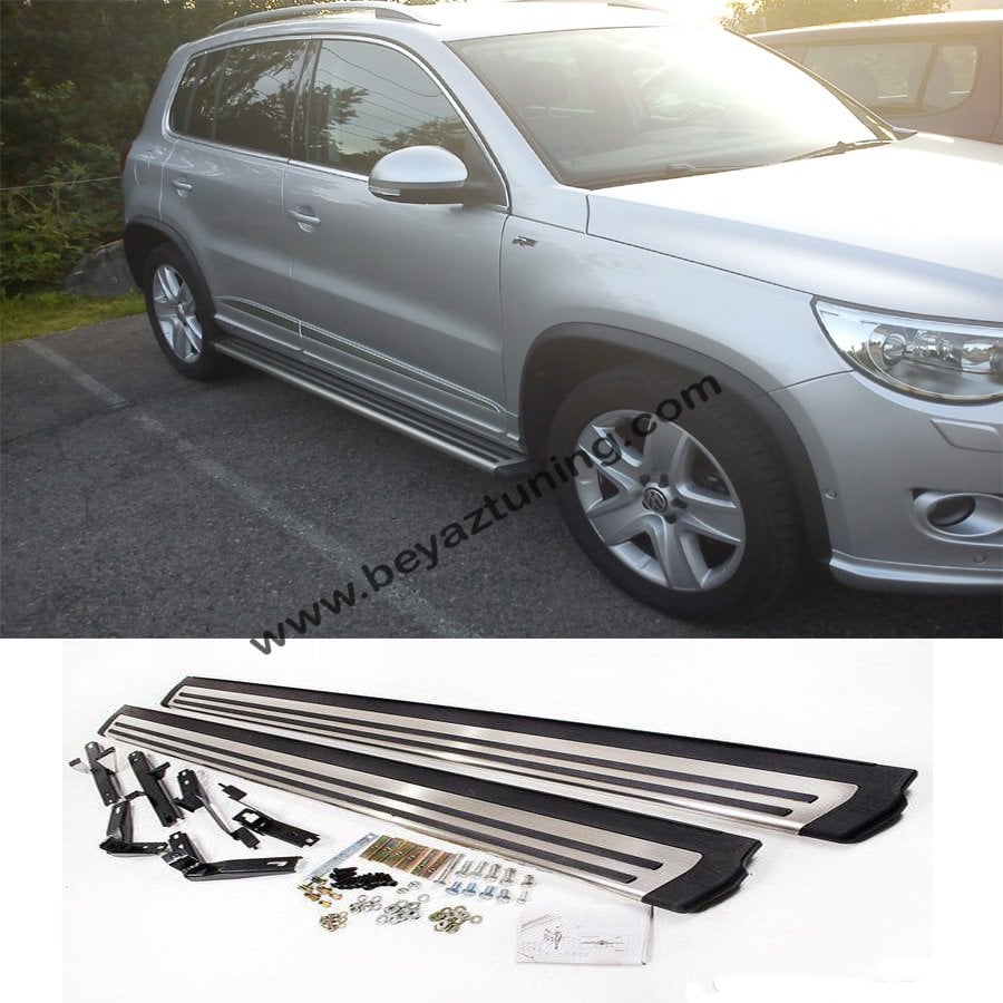 Volkswagen Tiguan Yan Basamak Koruma Oem Orjinal 2009-2015