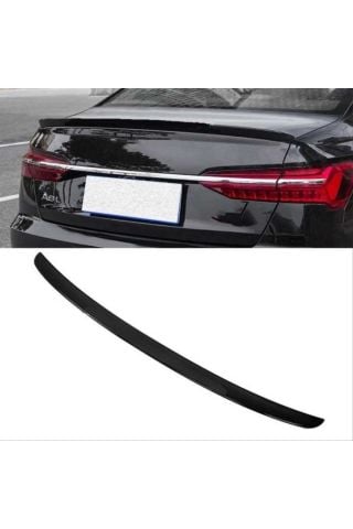 Audi A6  Bagaj Üstü Spoiler Parlak Siyah 2005-2011