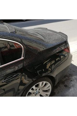 Bmw E60  Model İçin Uyumlu Bagaj Üstü M4 Piano Black Spoiler 2004-2011