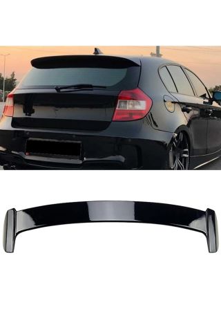 Bmw Bagaj Üstü E81-E87  Uyumlu Pianoblack Spoiler 2004-2011