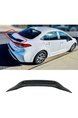 Toyota Corolla Bagaj Üstü Spoiler Jdm Piano Black 2019 Sonrası