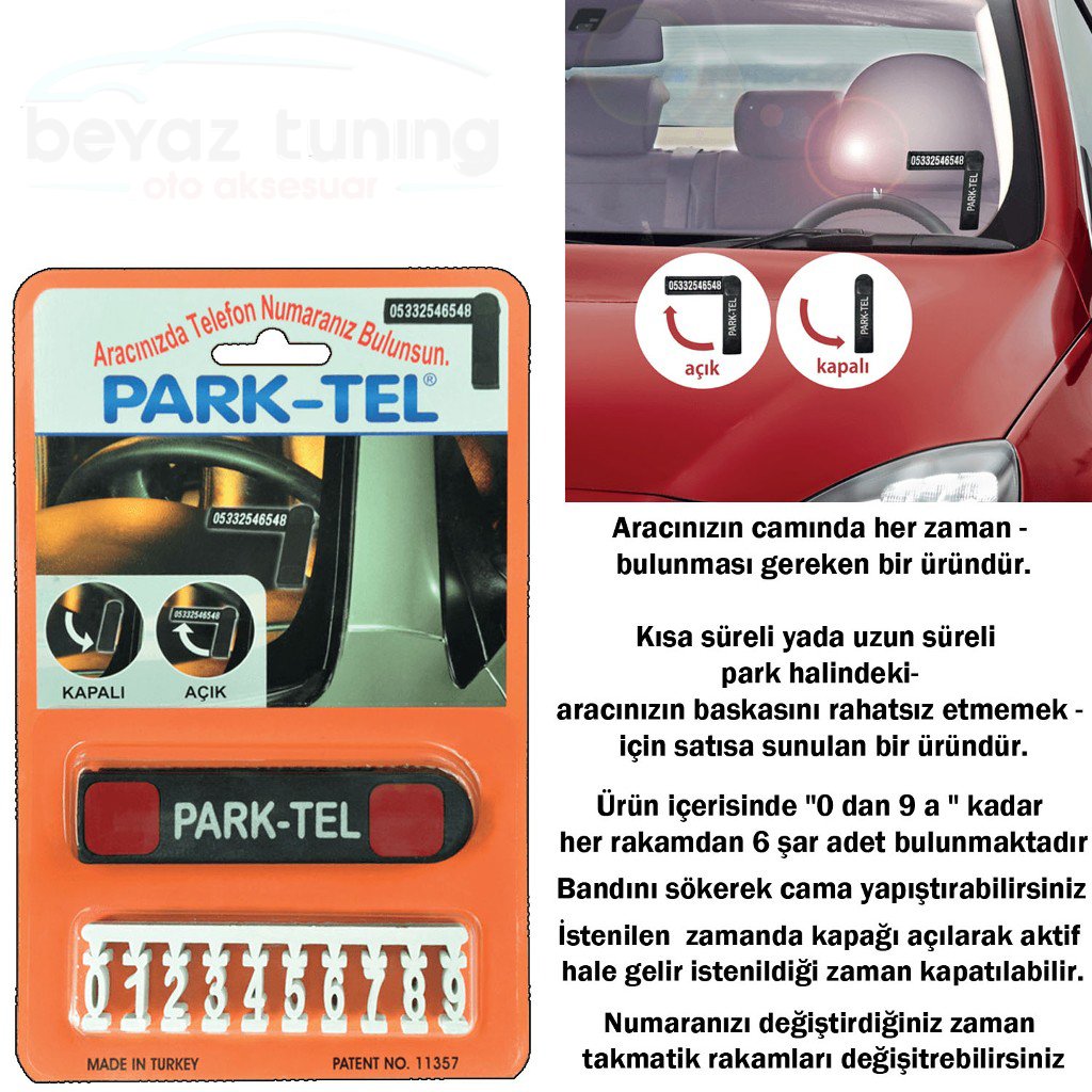 Park Tel Aracınızda Telefonunuz Gözüksün