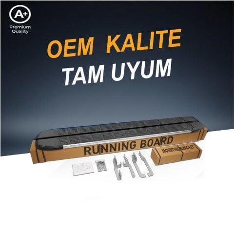 Dacia Duster S-Line Premium Krom Yan Basamak   2018-2023