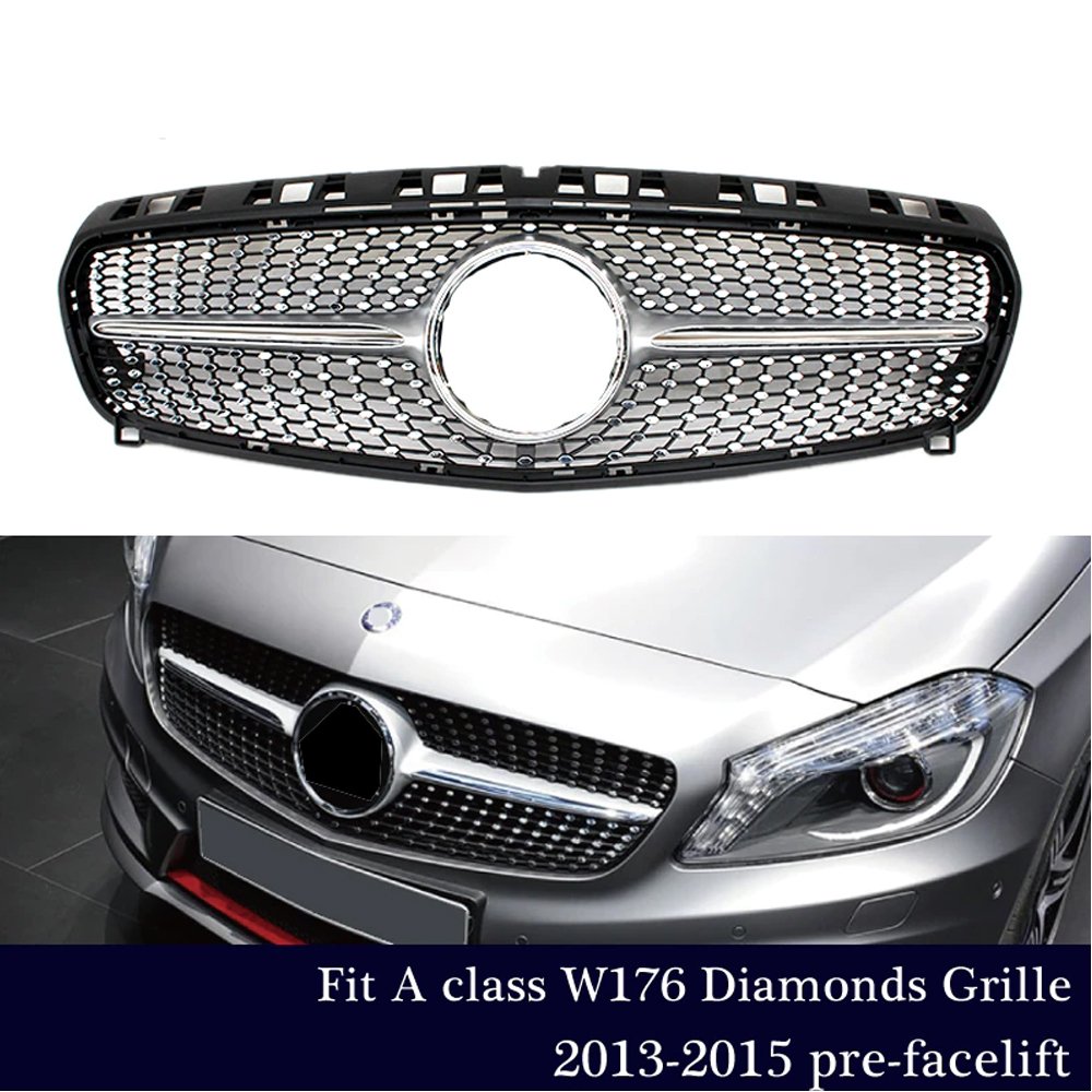 Mercedes W176 A Serisi Diamond Ön Panjur Izgara 2012-2015 Arası