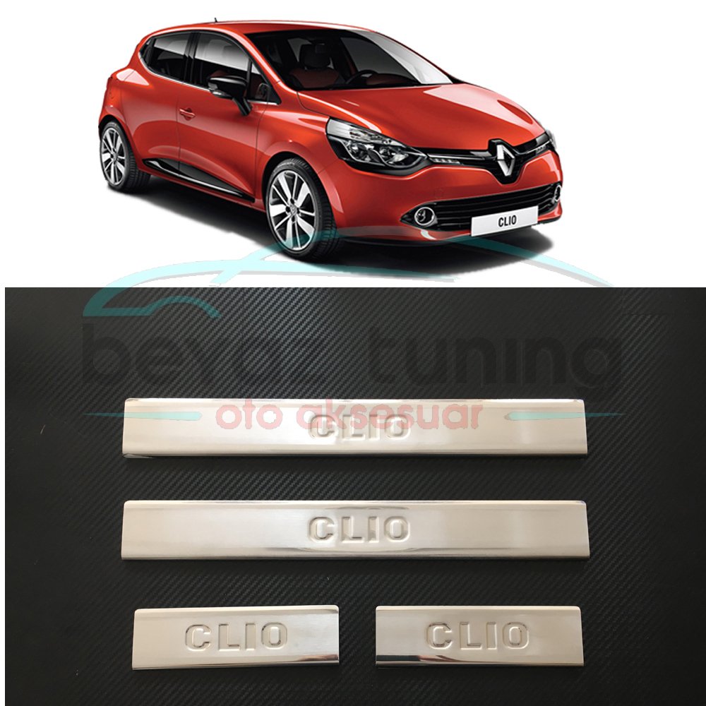 Renault Clio 4 Kapı Eşiği Kromu Nikelajı