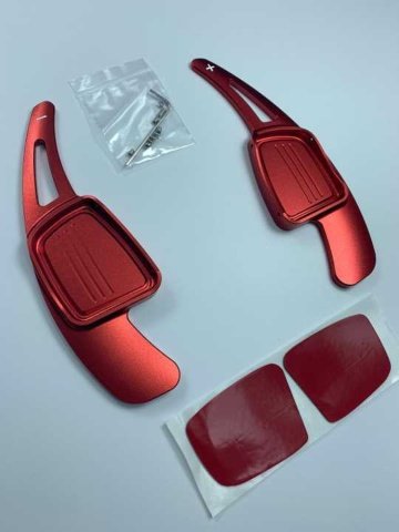 Audi A4 F1 Vites Kulakçık Paddle Shift 2017 Sonrası Kırmızı