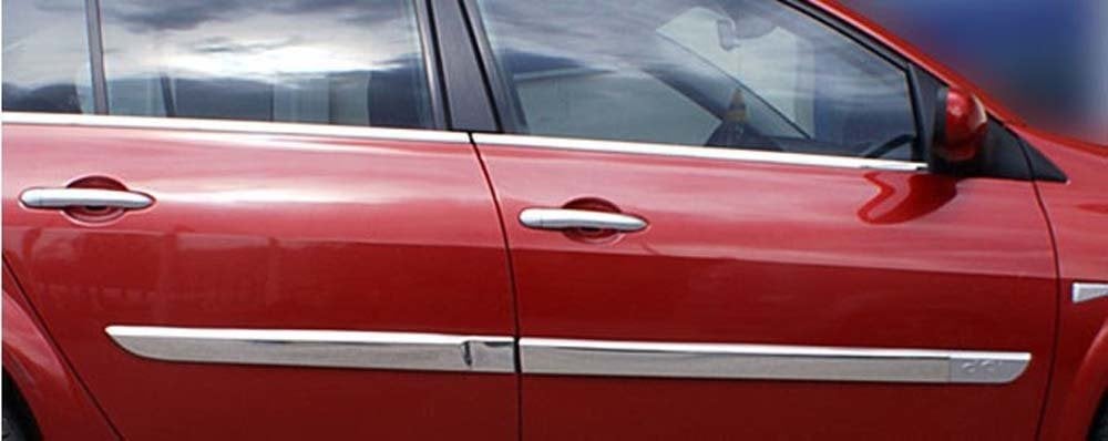 Renault Megane 2 Sedan Yan Kapı Çıtası Kromu Nikelajı