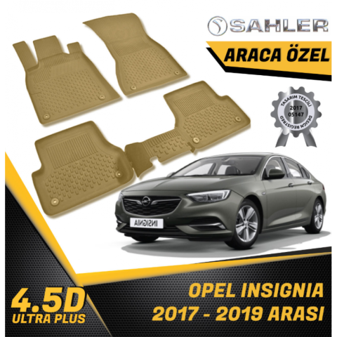 Opel insignia Havuzlu Paspas Bej 4,5D Sahler 2017-2019 Arası