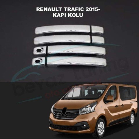 Renault Trafic Kapı Kolu Kromu Nikelajı 2015 Sonrası