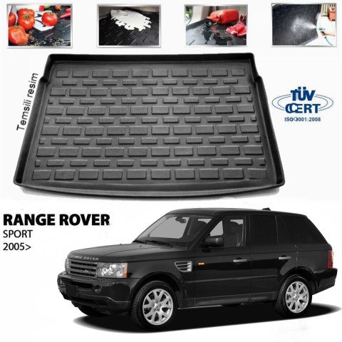 Range Rover Sport Bagaj Havuzu Paspası 2007-2013