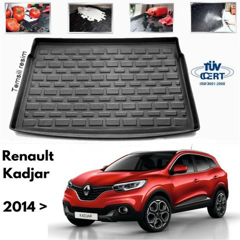 Renault Kadjar Bagaj Havuzu Paspası