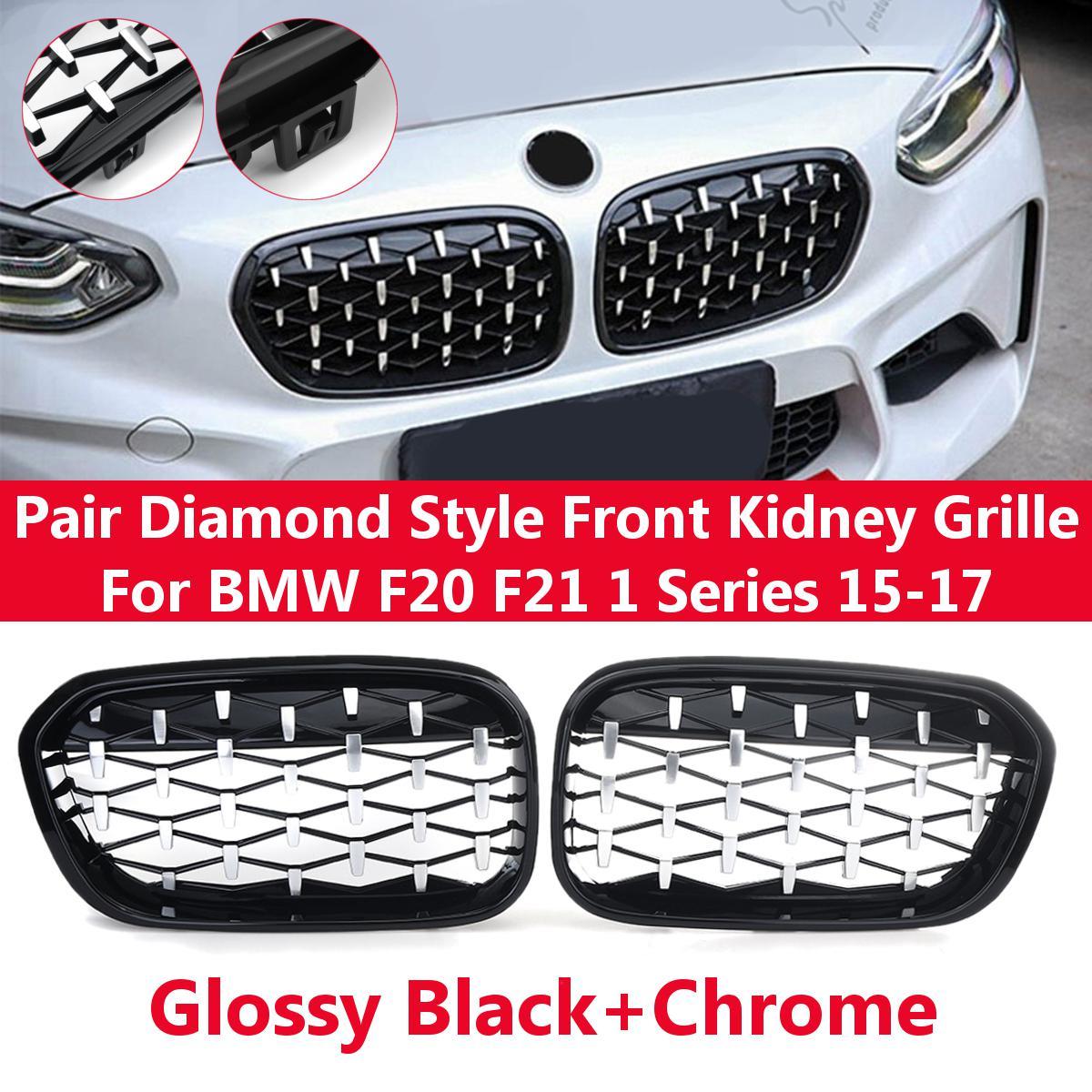 Bmw 1 Serisi F20 Ön Panjur Böbrek Diamond Model OEM 2015-2019