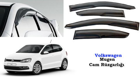 Volkswagen Polo Mugen Cam Kenar Rüzgarlığı 2009-2017
