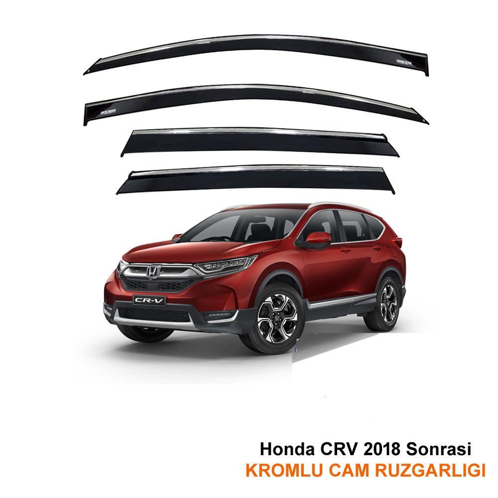 Honda Crv Kromlu Cam Rüzgarlığı Niken 2018 Sonrası