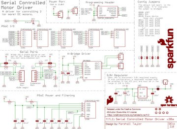 SparkFun Seri Kontrollü Motor Sürücüsü