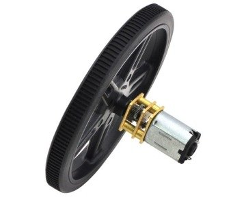 Düşük Güçlü Mikro Metal Motor 6V 85Rpm 50:1