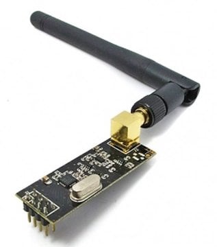 Kablosuz Haberleşme Modülü 2.4GHz NRF24L01 Anten