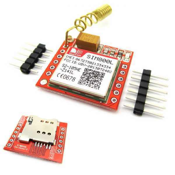 Arduino GSM GPRS Modülü SiM800L Modülü