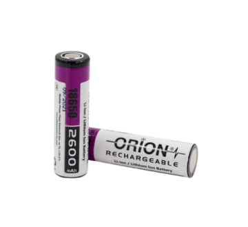 Orion 18650 3.7V 2600mAh Şarj Edilebilir Li-ion Pil - Başsız