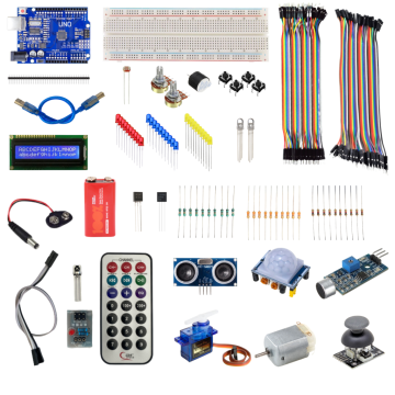 Arduino Uno Süper Başlangıç Seti 28 Parça 165 Adet