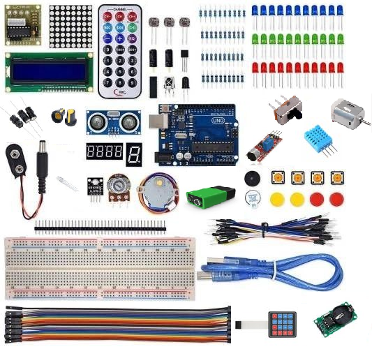 Arduino Süper Set 45 Parça 159 Adet