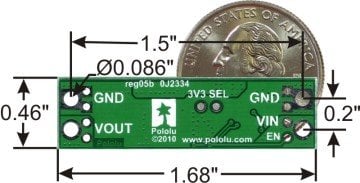 Voltaj Düşürücü Regülatör Kartı D15V35F5S3