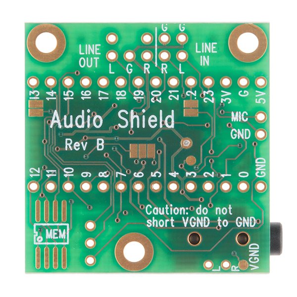 Teensy Audio Board SparkFun