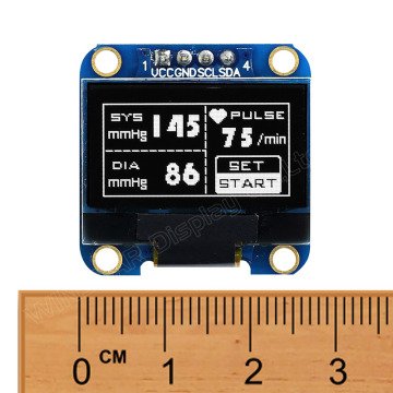 OLED 0.96 inç 128x64 Piksel Ekran Modülü