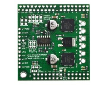 Arduino Uyumlu Çift Motor Sürücü MC33926