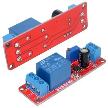 12V 1 Kanal Röle Kartı Zaman Ayarlı Delay-Off Relay Module